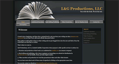 Desktop Screenshot of l-gproductions.com