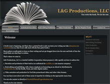 Tablet Screenshot of l-gproductions.com